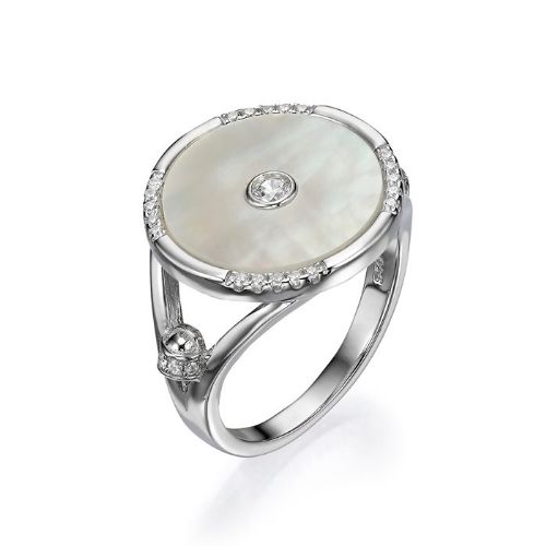 SHELL CIRCLE RING