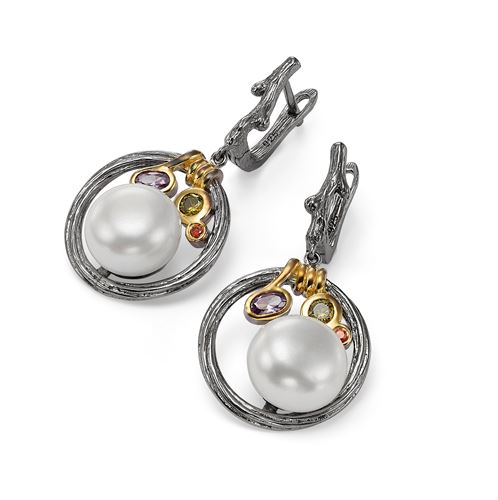 PEARL HAND MADE EARRINGS